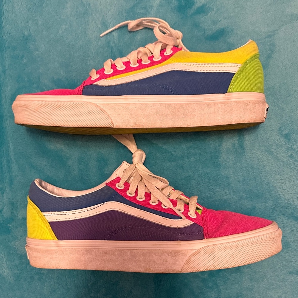 Vans Multicolor Low-Top Sneakers